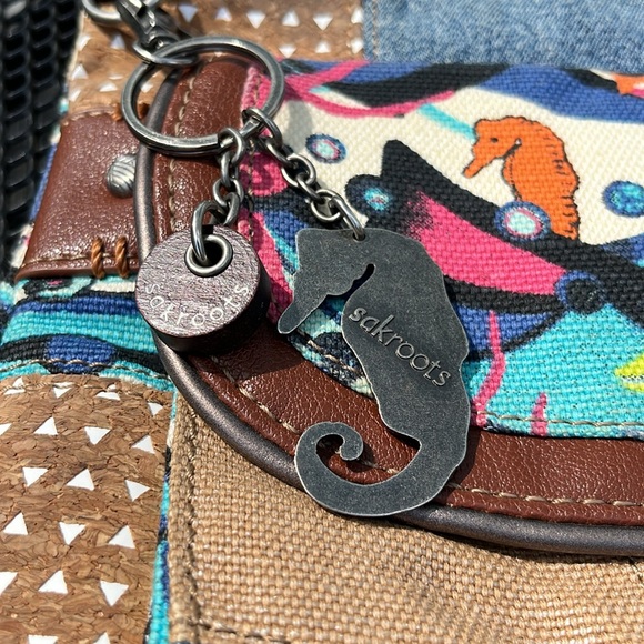 Sakroots Artist circle crossbody/messenger bag no signs of wear - Picture 4 of 13